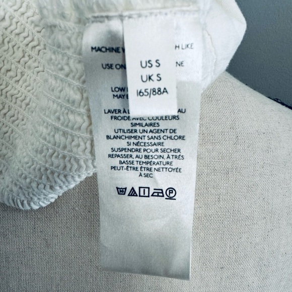 Free People Can't Get Enough Wrap Top in Ivory, Small, EUC - Picture 13 of 14